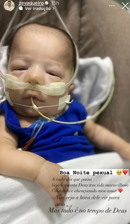 Zé Vaqueiro faz post sobre o filho, Arthur (Reprodução/Instagram)